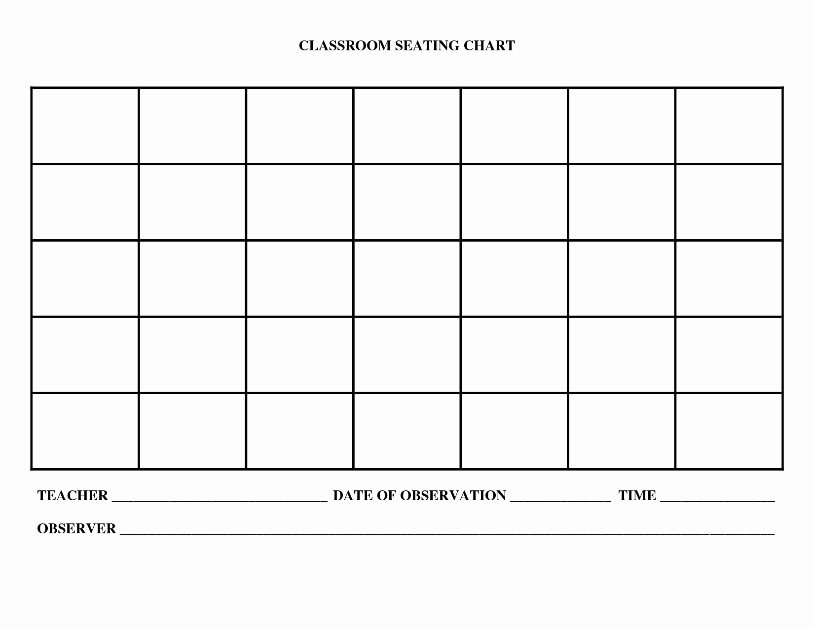 Choir Seating Chart Template Inspirational Classroom Charts Printable