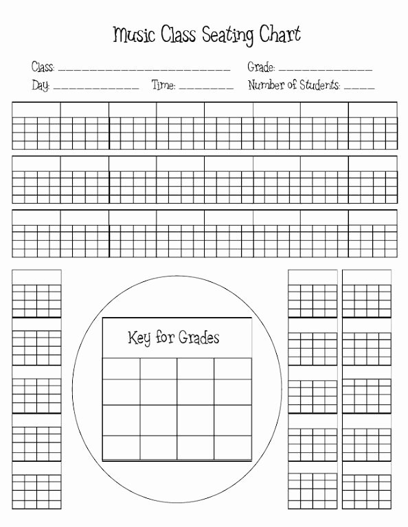 Choir Seating Chart Template New Music Class Seating Chart Ii