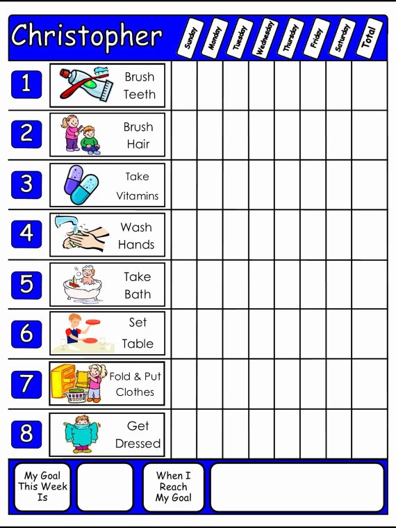 Chore Chart for Multiple Kids New Chore Chart W Moveable Chores for Multiple Kids 1 2 or 3