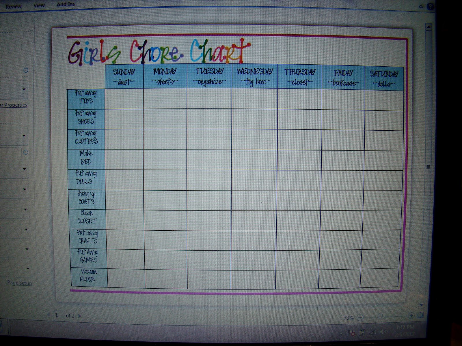 Chore Charts for Family Awesome Sykestermom Chore Charts