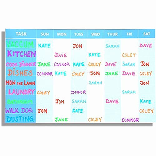 Chore Charts for Multiple Children Beautiful Chore Charts for Multiple Kids Amazon