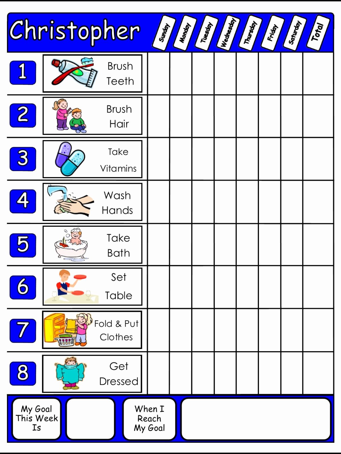 Chore Charts for Multiple Children Inspirational Chore Chart W Moveable Chores for Multiple Kids 1 2 or 3