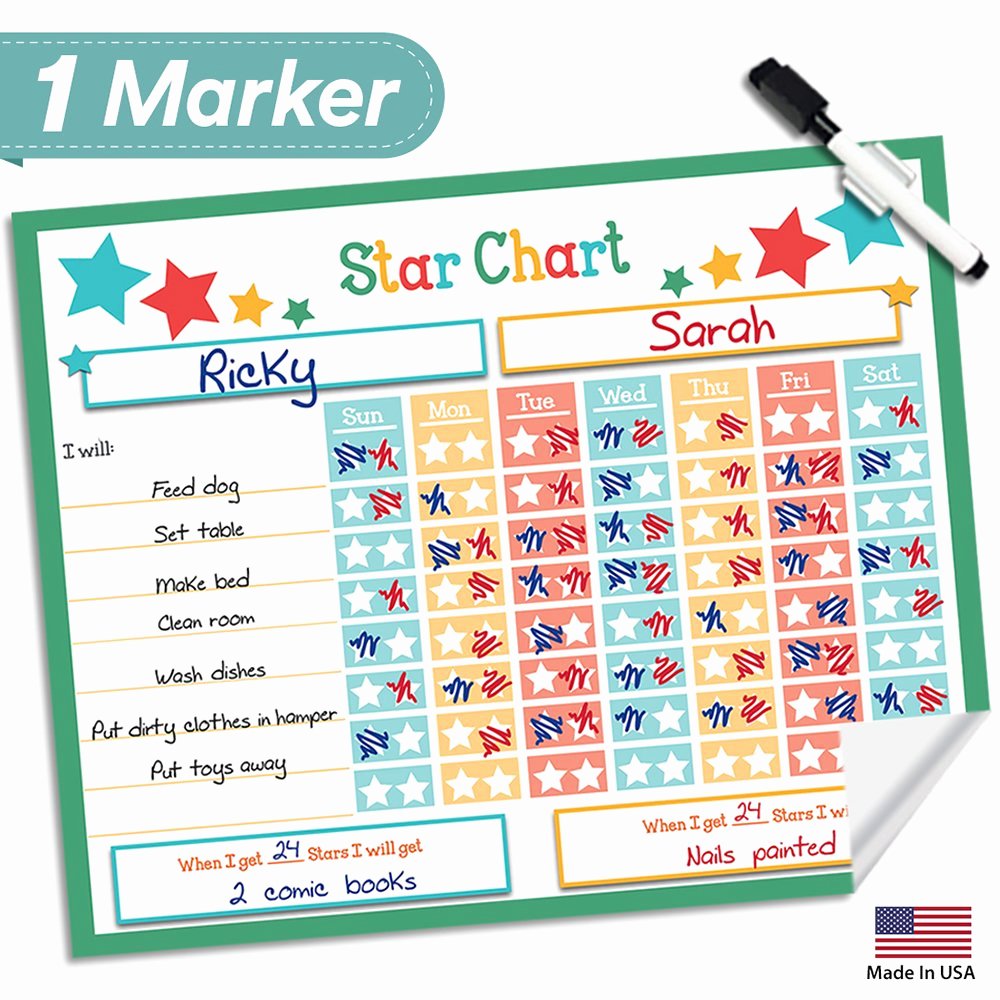 Chore Charts for Multiple Kids Luxury Behavior Charts for Home Amazon