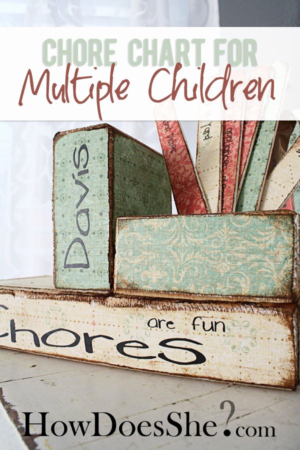 Chore Charts for Multiple Kids Unique Chore Chart for Multiple Children