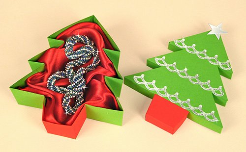 Christmas Tree Box Template Best Of A4 Card Making Templates for 4 Christmas themed Gift Boxes