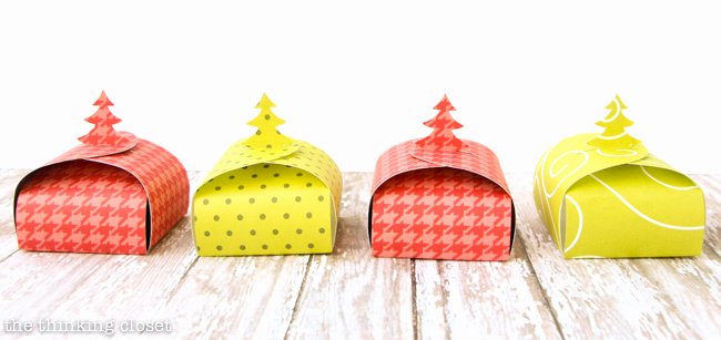 Christmas Tree Box Template Fresh Christmas Tree Gift Boxes Free Printable — the Thinking