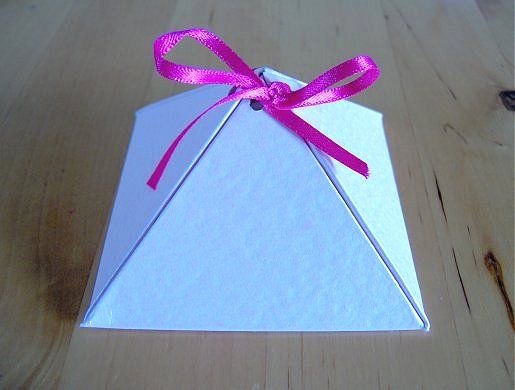 Christmas Tree Box Template Fresh Template for Making A Pyramid Box Use Christmas Paper for