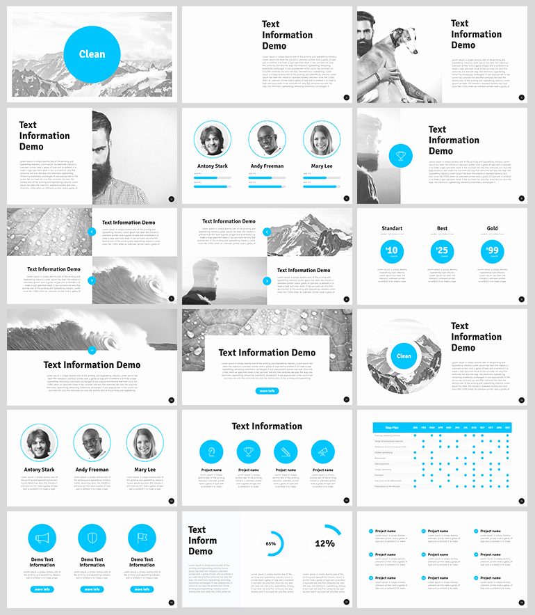 Clean Powerpoint Templates Free Beautiful Clean Free Powerpoint Template Presentation