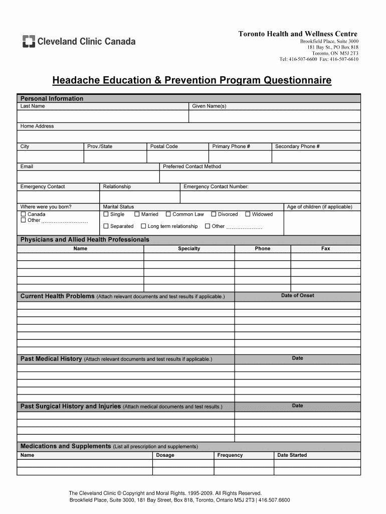 Cleveland Clinic Doctors Note Beautiful An Example A Blank Clinic form Fill Line Printable