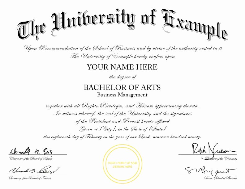 College Degree Certificate Templates New Buy A Fake College Degree Line