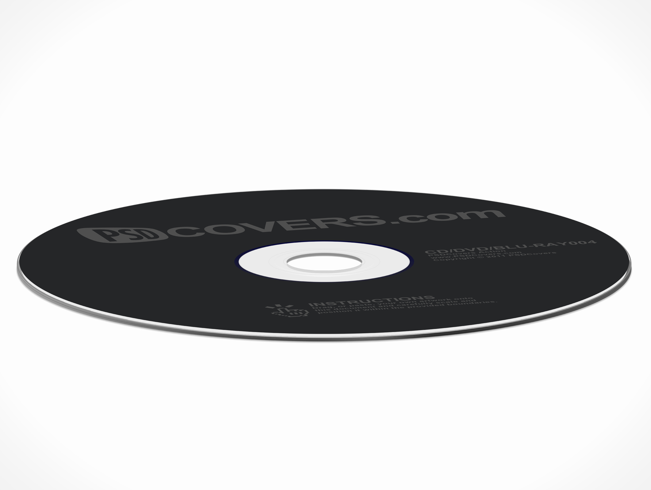 Compact Disc Template Elegant Free Pact Disc Cover Mockup In Psd Designhooks