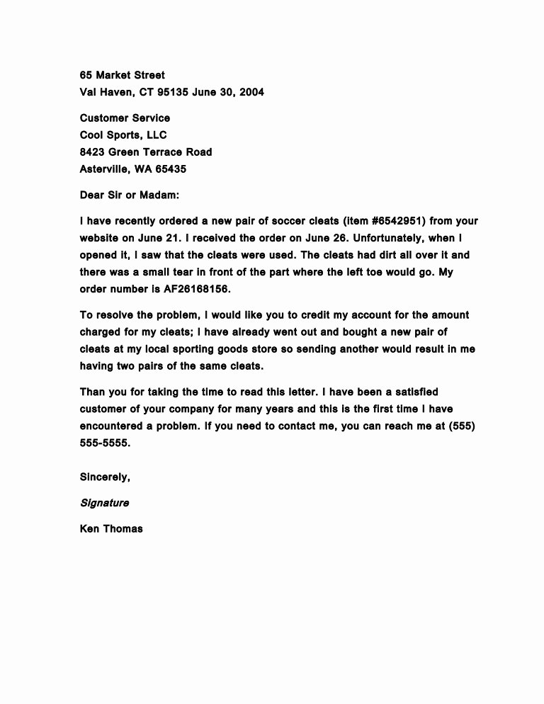 Complaint Letter to Company Unique Business Letter Of Plaint Pptx Example