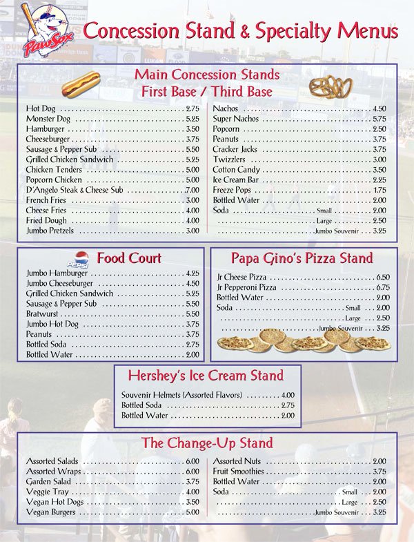 Concession Stand Price List Template Awesome Concession Stand Menu Cake Ideas and Designs