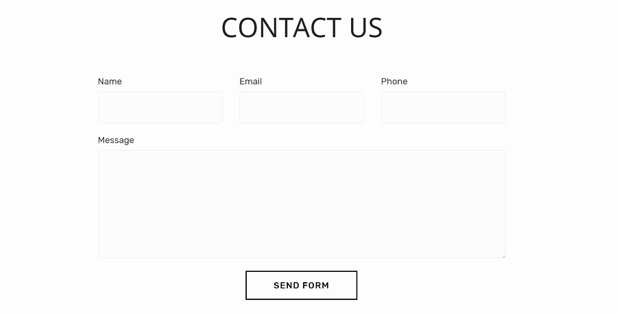 Contact Information form Template Fresh 12 Best Free HTML5 Contact form &amp; Contact Us Page