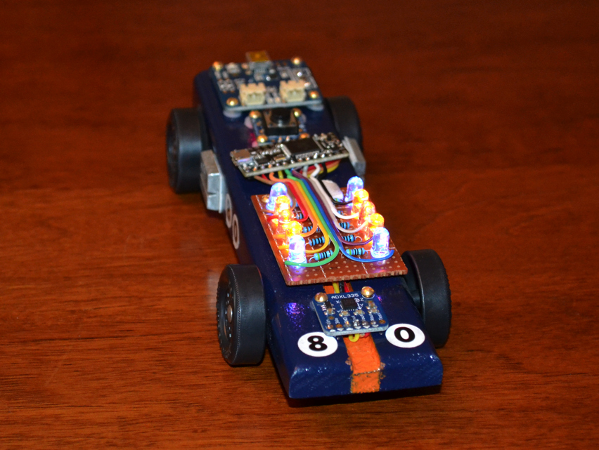 Cool Pinewood Derby Cars Luxury Build An Arduino Powered Pinewood Derby Race Car