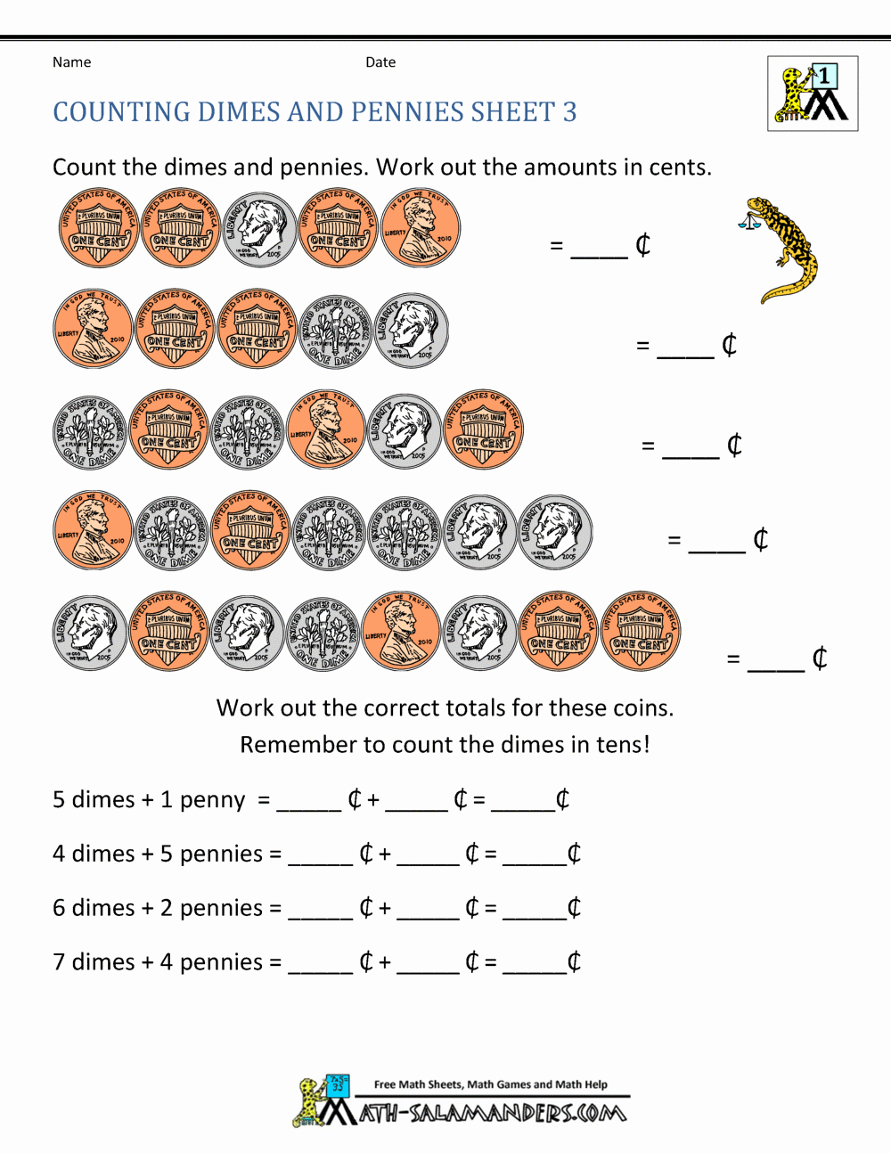 Counting Coins Worksheets Lovely Counting Money Worksheets 1st Grade