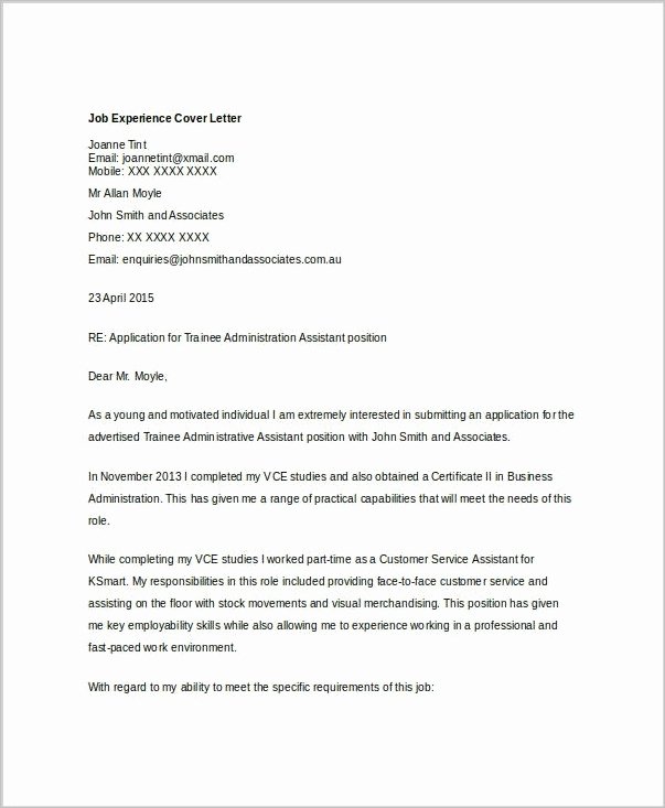 Cover Letter Examples for Promotion Best Of 10 Promotion Cover Letters