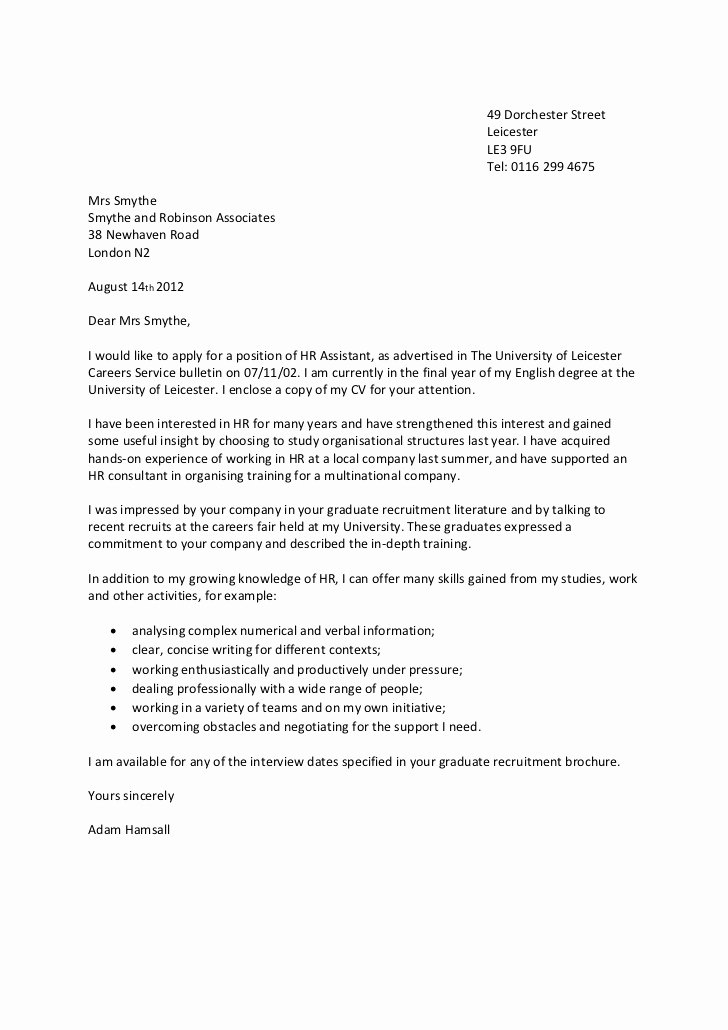 Cover Letter Examples Student Awesome Cover Letter Placement Uk Covering Letter
