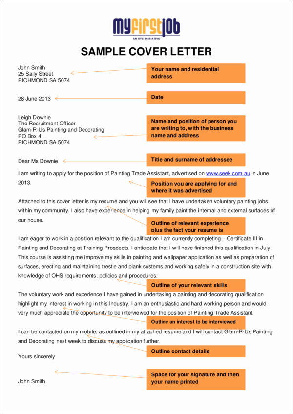 Cover Letter for First Job New Cover Letter Tips for First Time Job Seekers