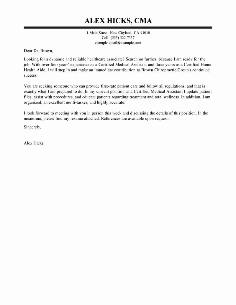 Cover Letter for New Career Best Of Free Cover Letter Examples for Every Job Search