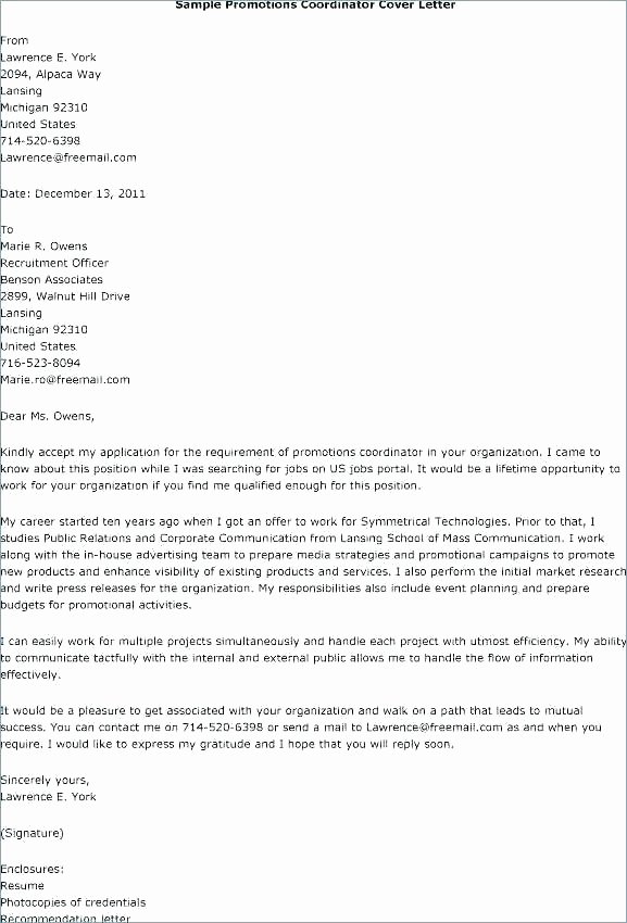 Cover Letter for Promotion Beautiful Resume for Internal Promotion Template – Wikirian