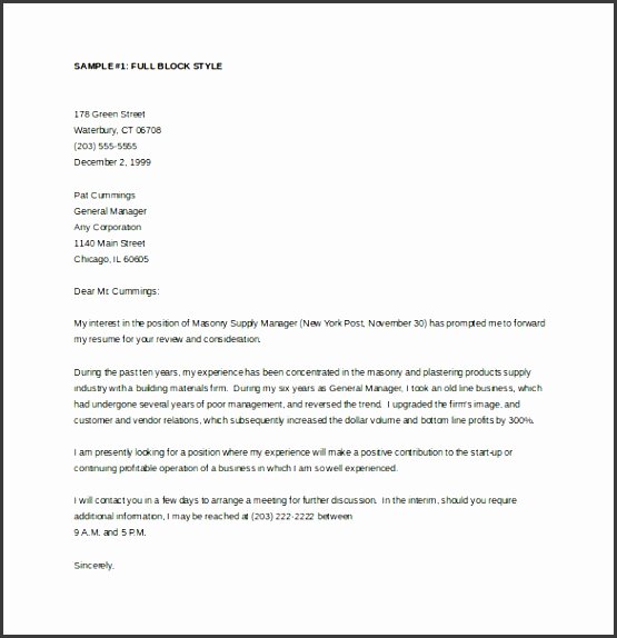 Cover Letter format Word Beautiful 10 Cover Letter Word Template Sampletemplatess