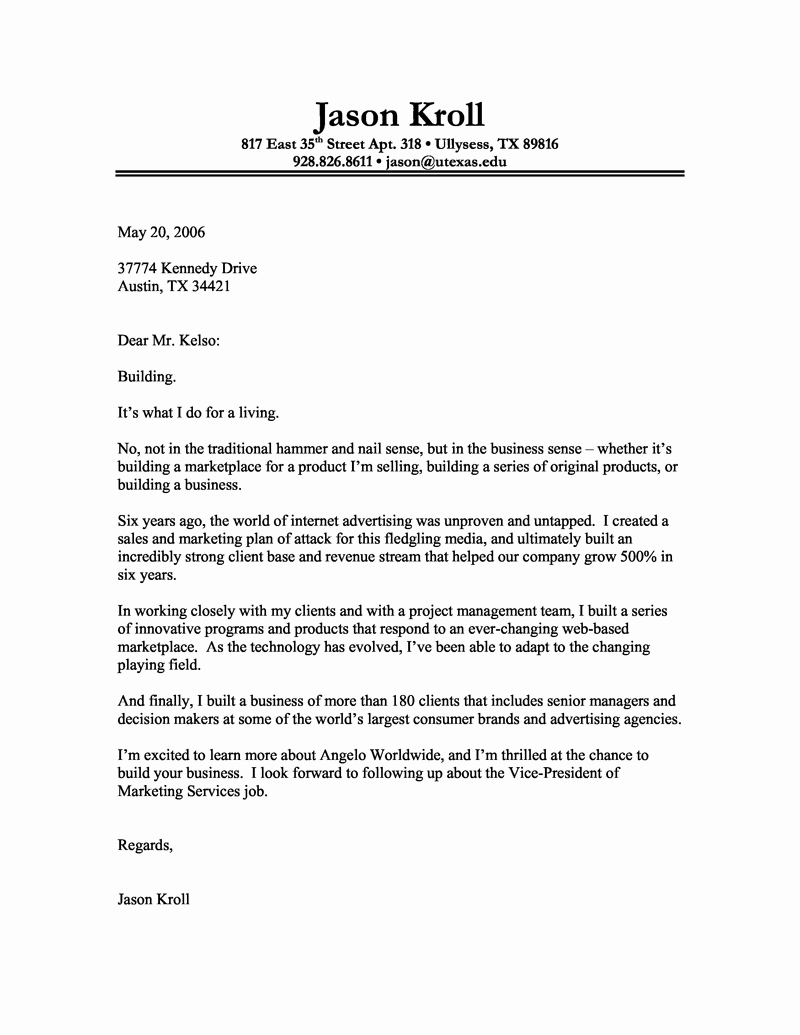 Cover Letter In Word New Cover Letter Samples Download Free Cover Letter Templates
