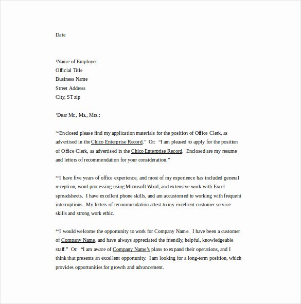 Cover Letter In Word Unique 17 Professional Cover Letter Templates Free Sample