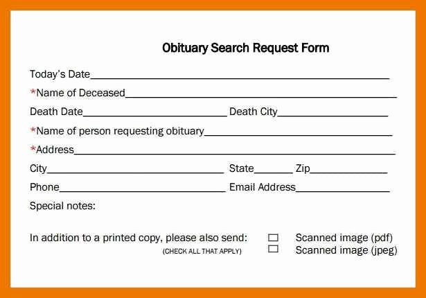 Create An Obituary Online Free Fresh 4 5 How to Make An Obituary Online