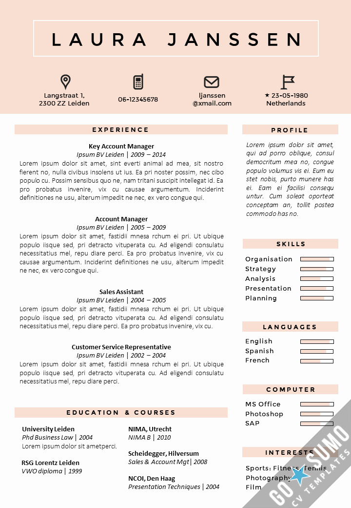 Curriculum Vitae Samples Best Of where Can You Find A Cv Template