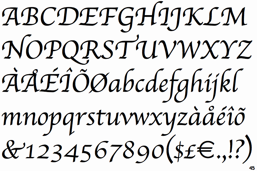 Cursive Font for Mac Fresh Identifont Apple Chancery