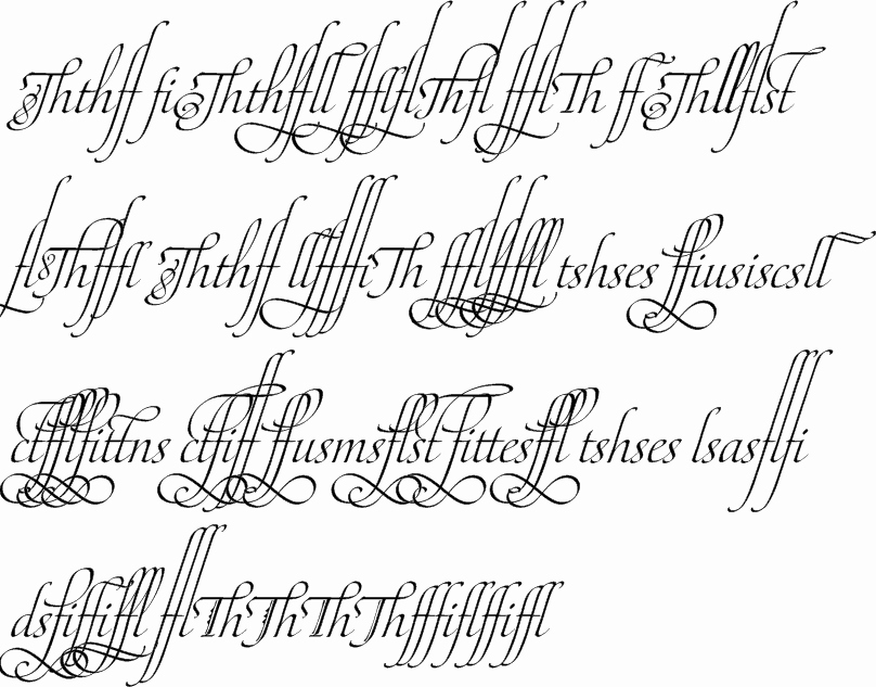 Cursive Font for Mac Luxury these Fancy Cursive Letters are From A Copy Of the La S