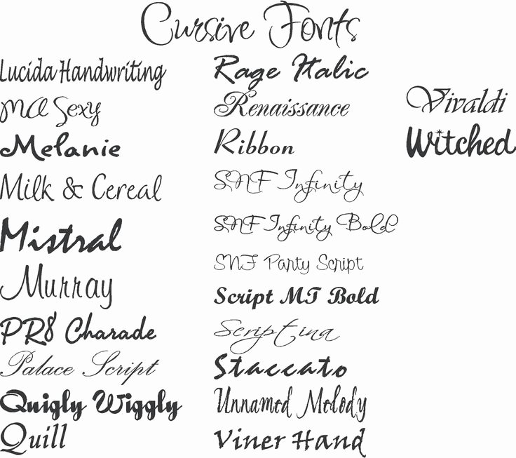 Cursive Handwriting for Tattoos Lovely Popular Tattoo Fonts
