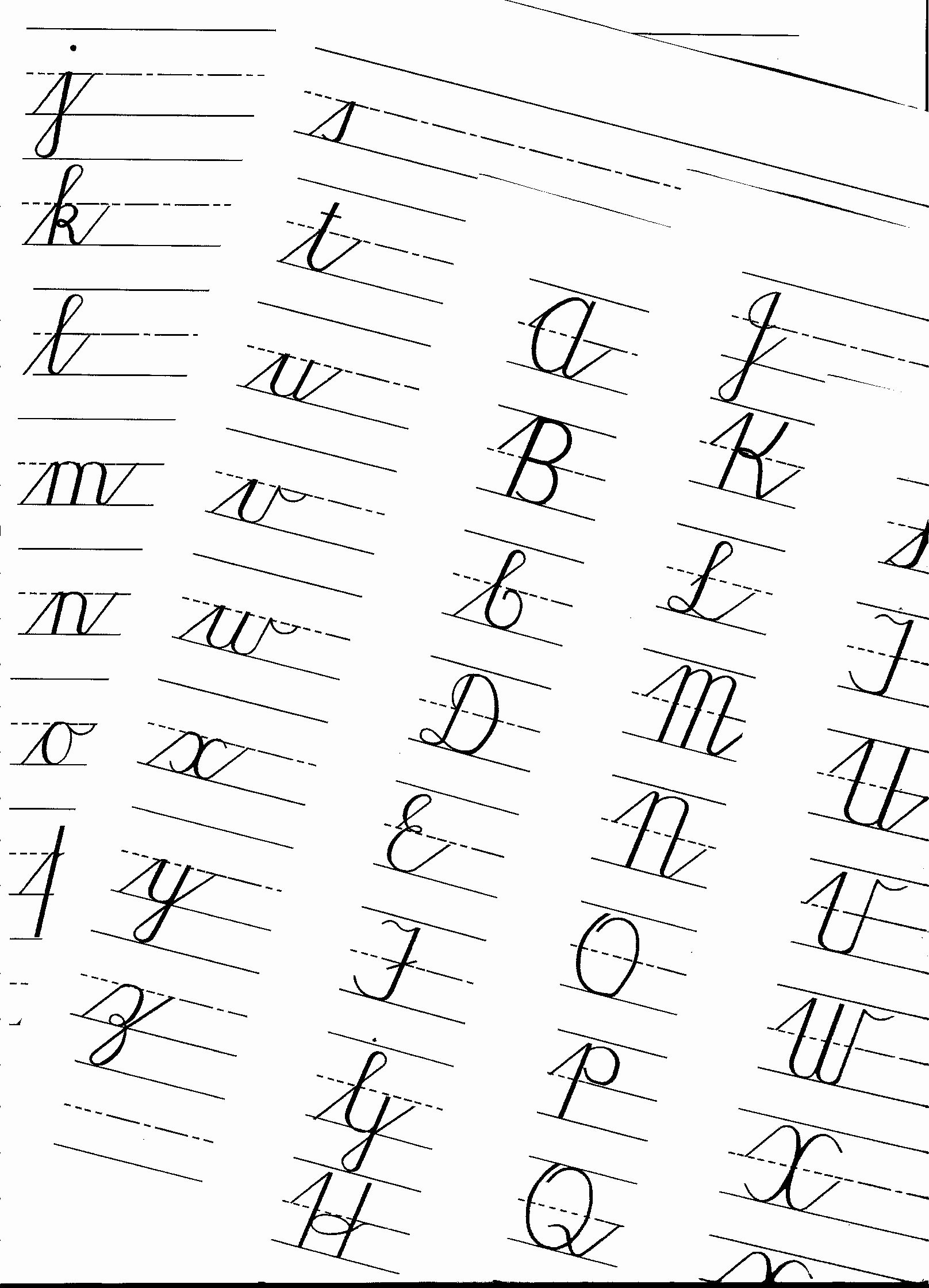 Cursive Handwriting Practice Awesome Cursive Handwriting