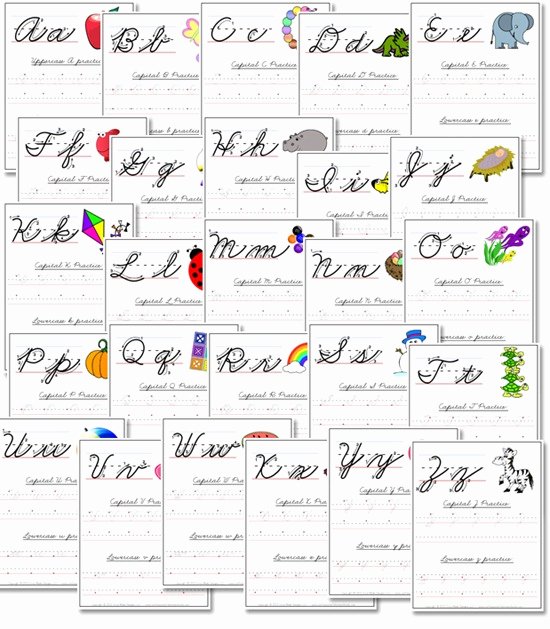 Cursive Handwriting Practice Beautiful A Z Cursive Handwriting Worksheets Confessions Of A