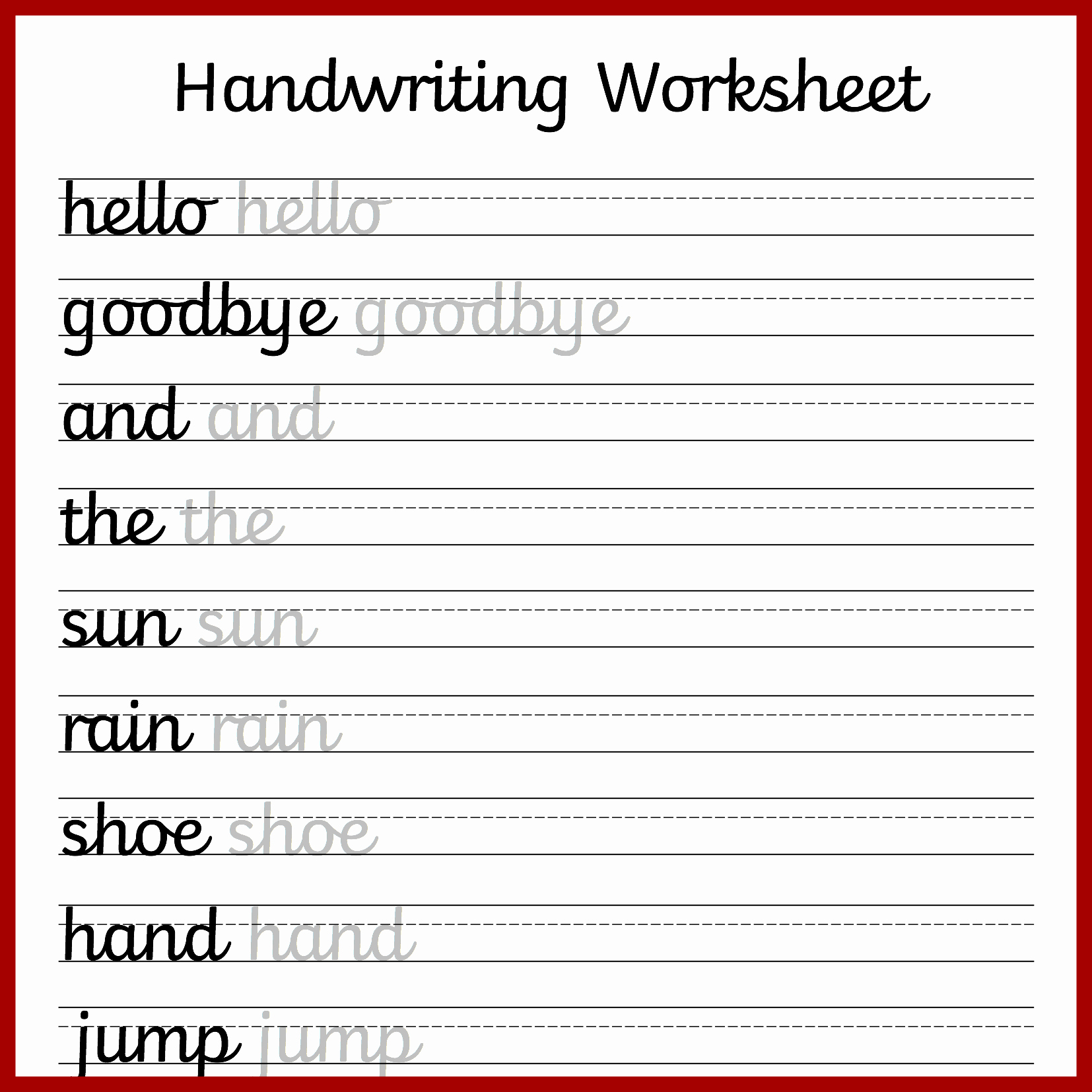 Cursive Handwriting Practice Elegant Cursive Handwriting Worksheets – Free Printable ⋆ Mama Geek