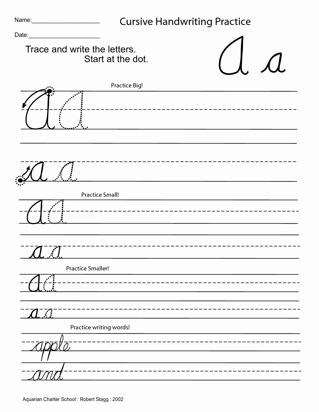Cursive Handwriting Worksheets Luxury 10 Best Of Dotted Handwriting Worksheets Blank