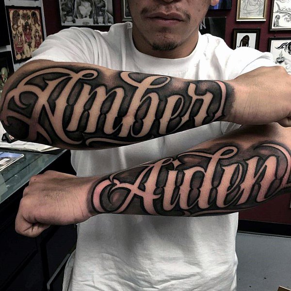 Cursive Letters for Tattoos Elegant 90 Script Tattoos for Men Cursive Ink Design Ideas
