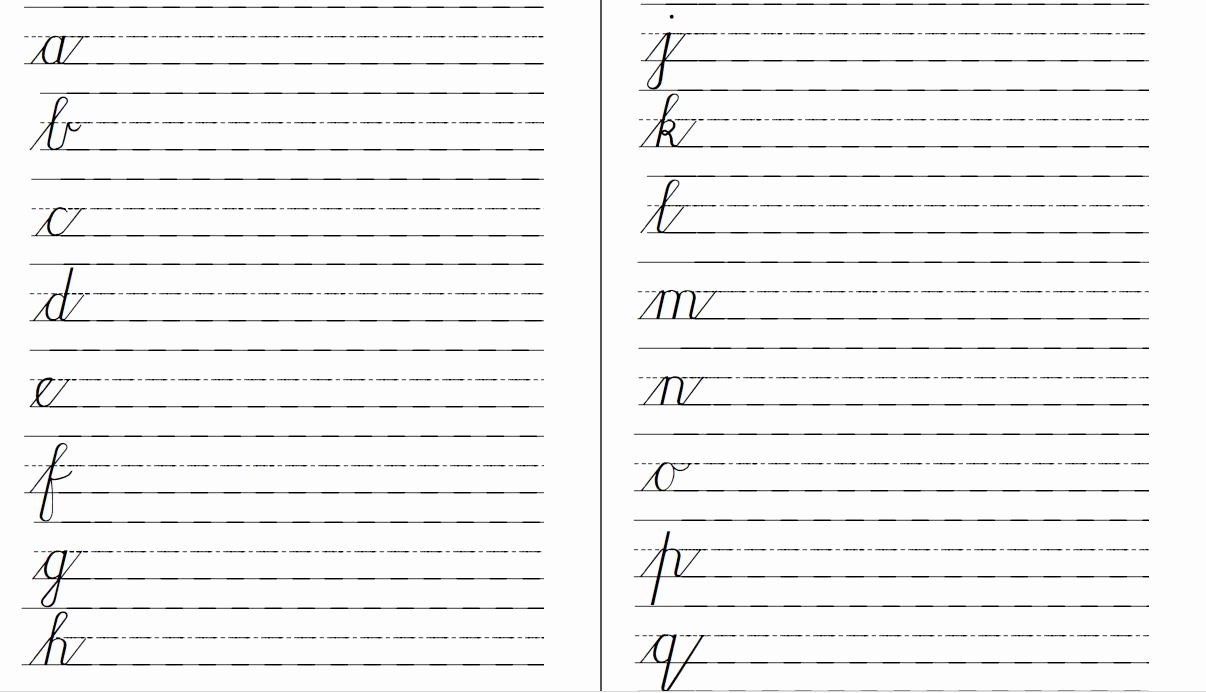 Cursive Writing Practice Sheets Luxury the Best Among Men How to Improve Your Handwriting