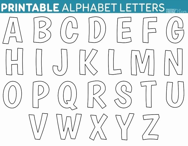 Cut Out Alphabet Letters Awesome Printable Cut Out Letters Alphabet