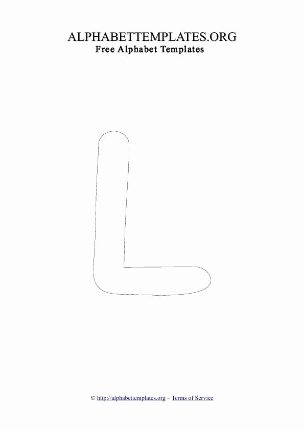 Cut Out Alphabet Letters New 9 Best Letter Stencils Images On Pinterest