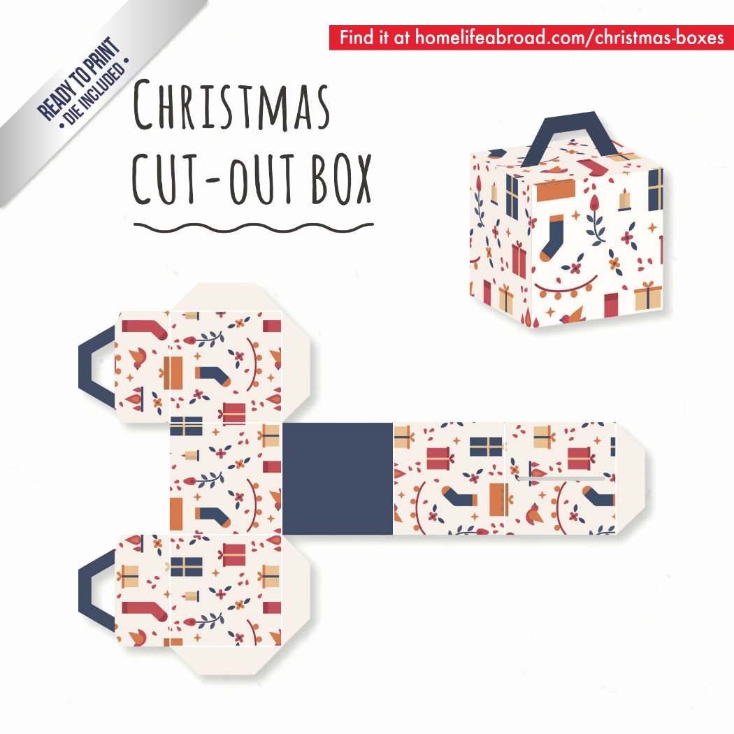 Cut Out Box Template Awesome Mega Collection Of 38 Cut Out Christmas Box Templates Part 2