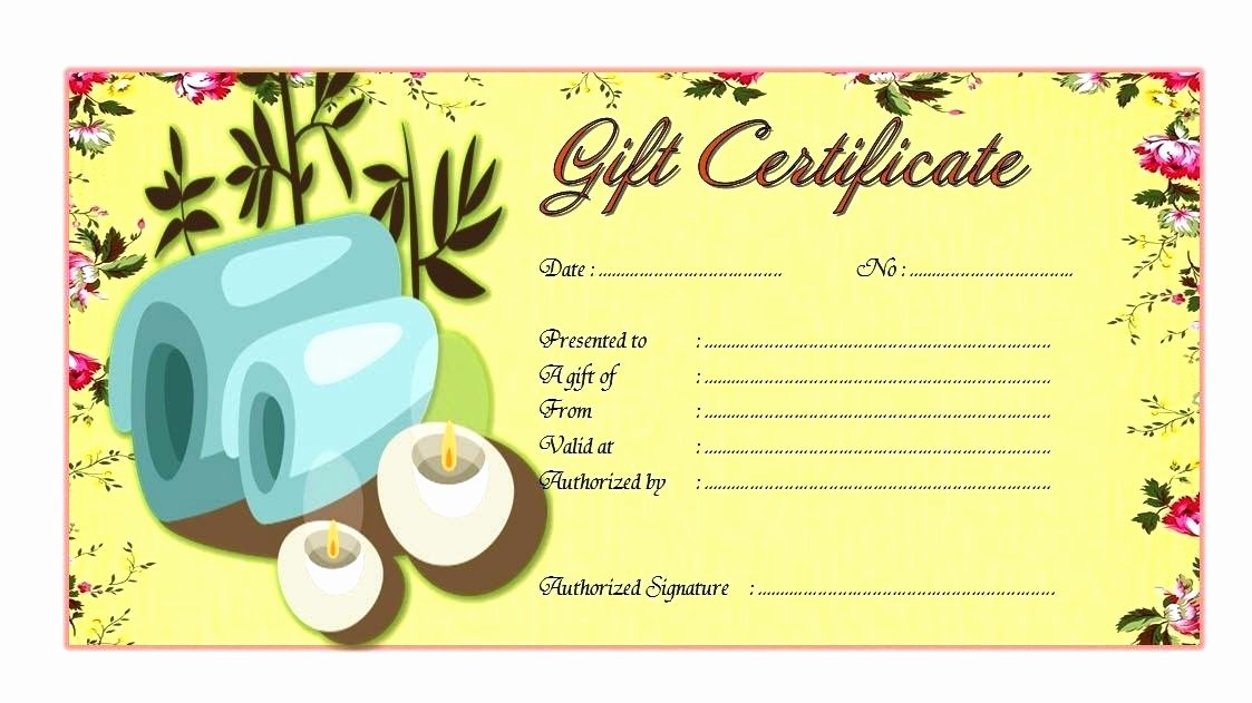 Cute Gift Certificate Template Fresh Light Blue Gift Certificate Template with A Cute Design