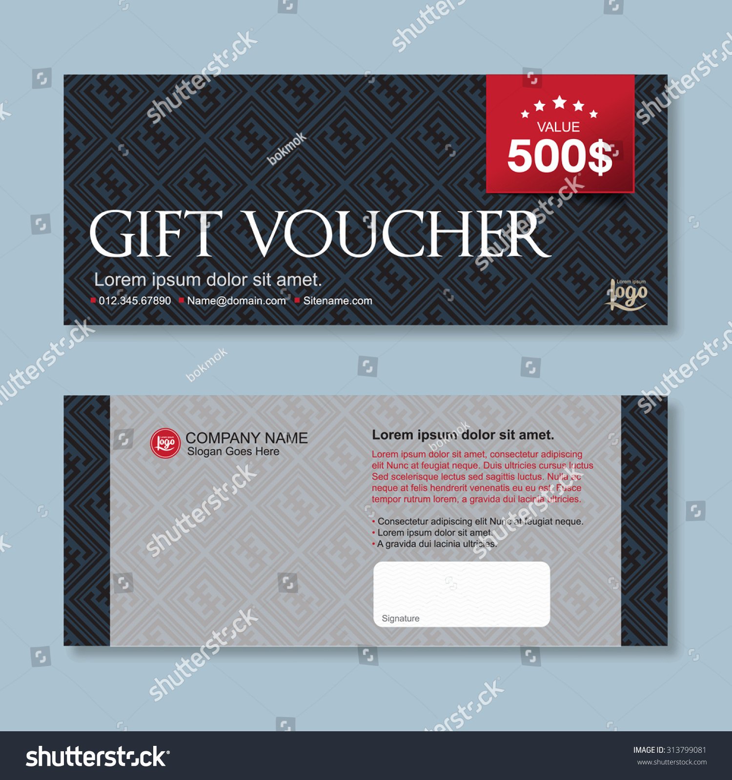 Cute Gift Certificate Template Inspirational Gift Voucher Template with Colorful Pattern Cute Gift