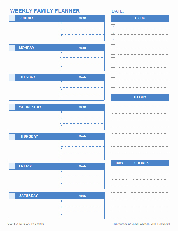 30 Daily Planner Excel Template | Example Document Template