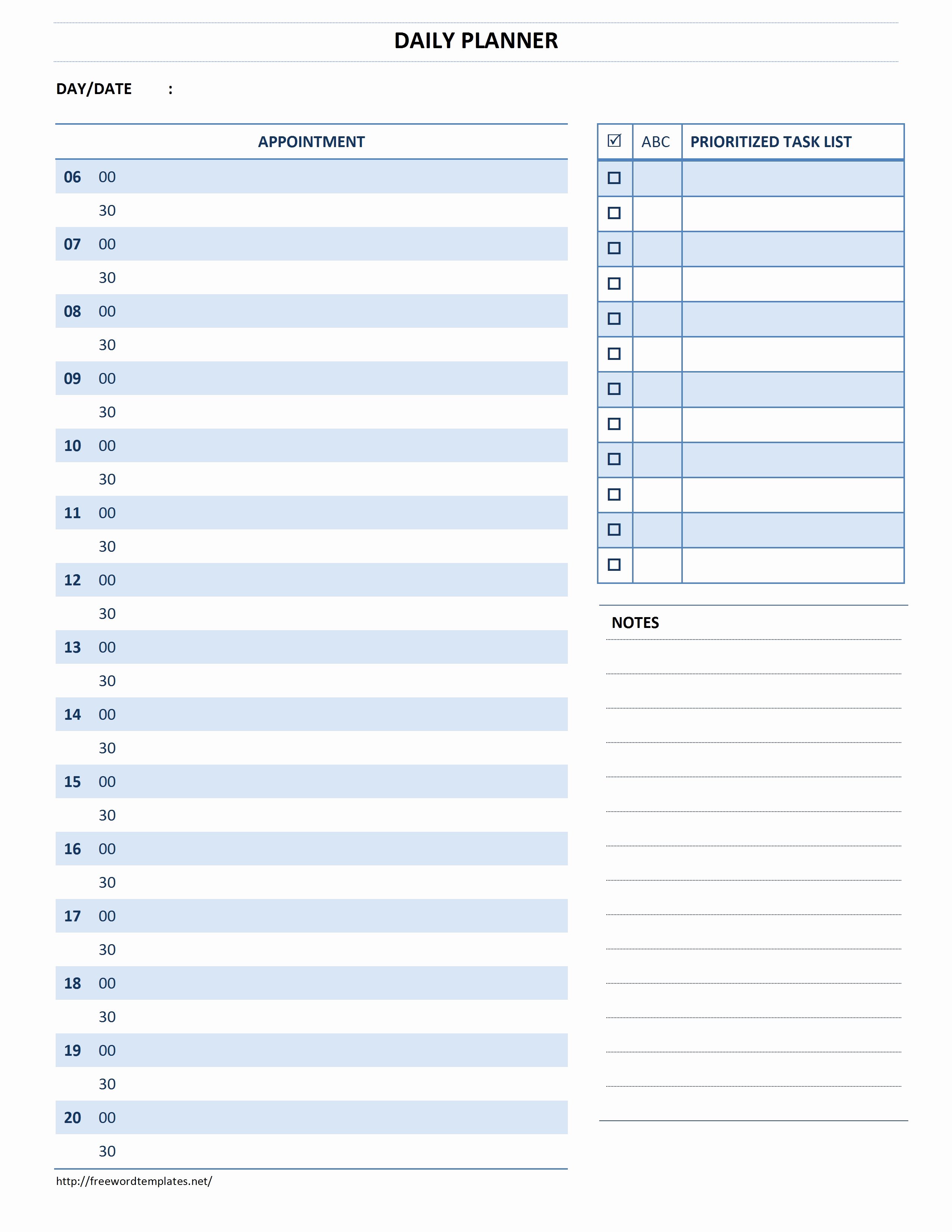 Daily Planner Template Word Inspirational Business Travel Itinerary Template