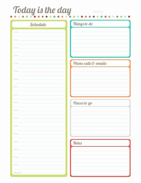Day Planner Template Word Awesome This is the Day Planner &amp; Diary by Erin Rippy Diy
