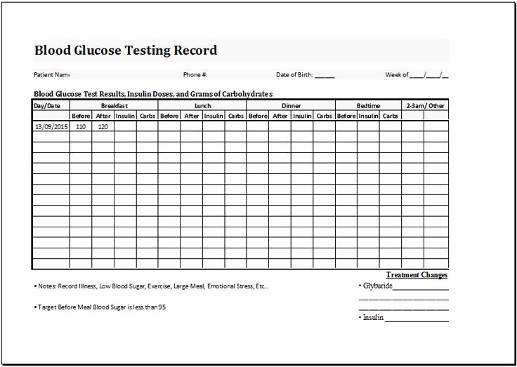 Diabetes Tracking Chart Printable Lovely Pin by Microsoft Fice Templates On Microsoft Templates