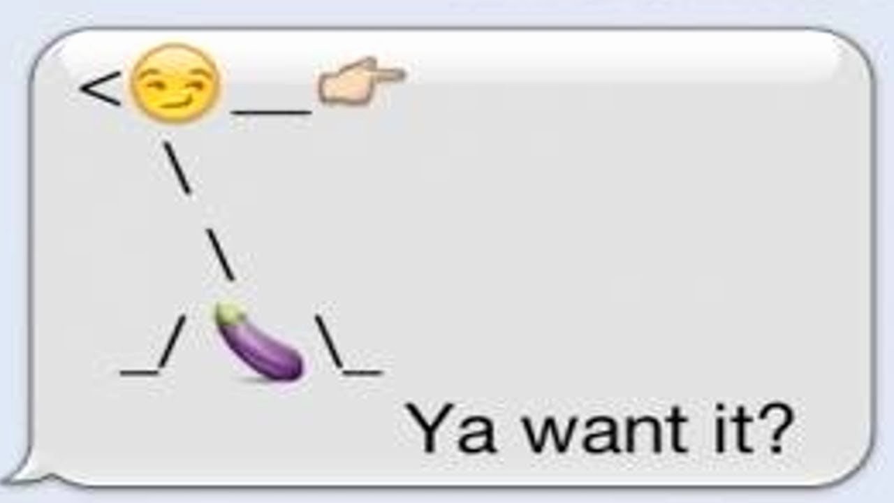 Dirty Emoji Text Combinations Awesome top 20 Funniest Emoji Texts