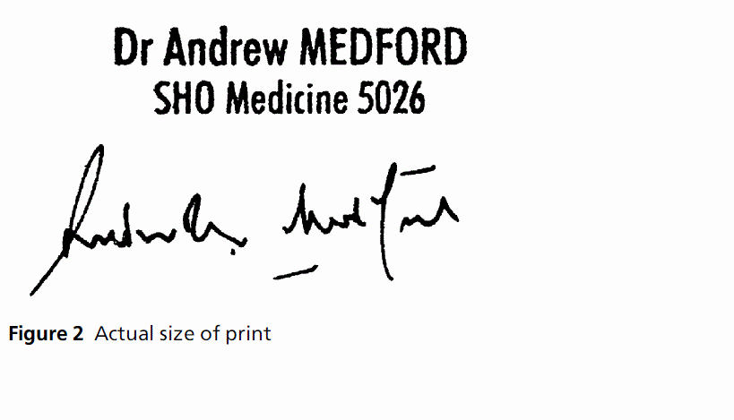 Doctors Note with Signature Fresh Pocket Size Self Inking Rubber Stamps Improve Legibility